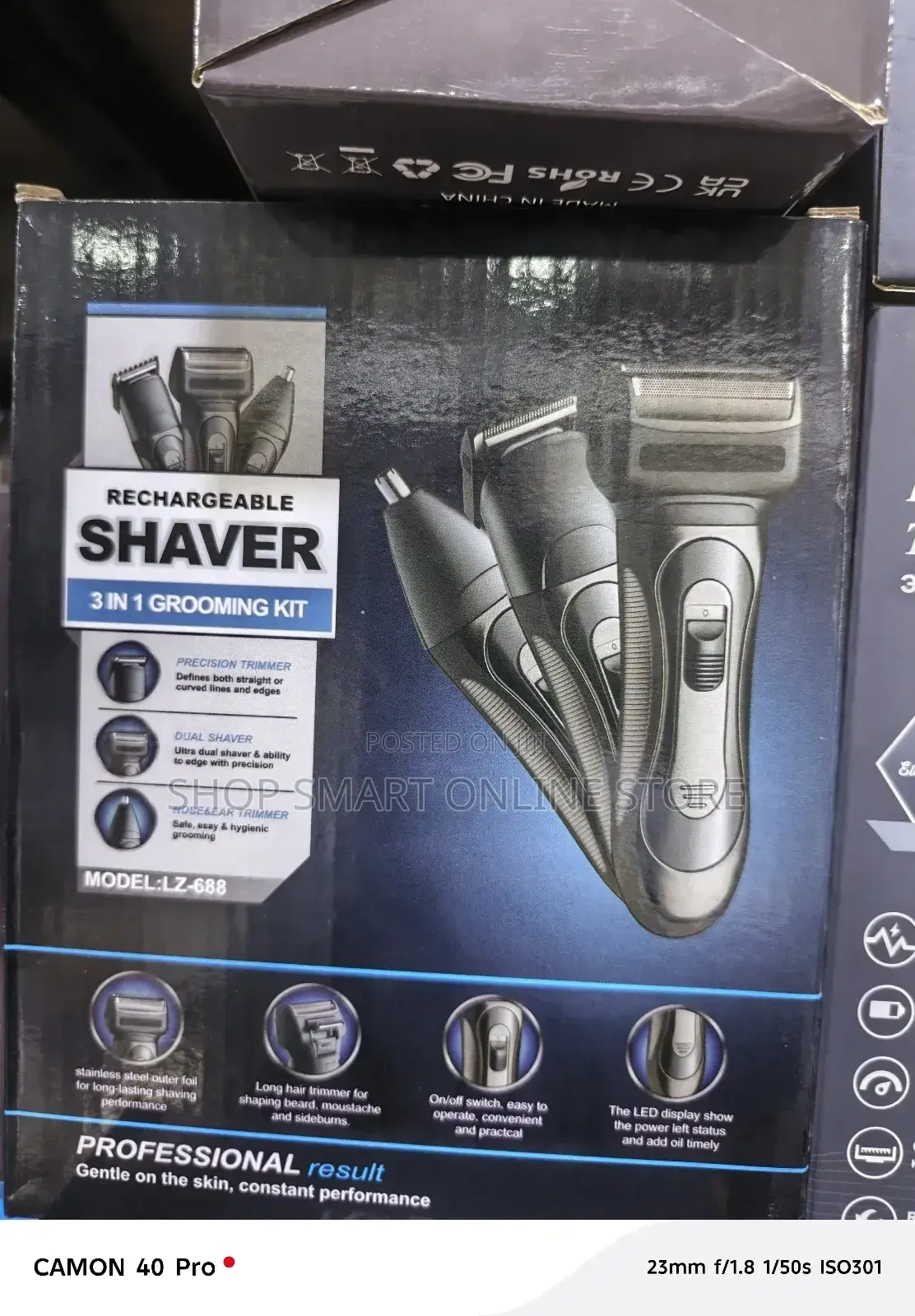 Rechargeable Shaver Grooming Shaver