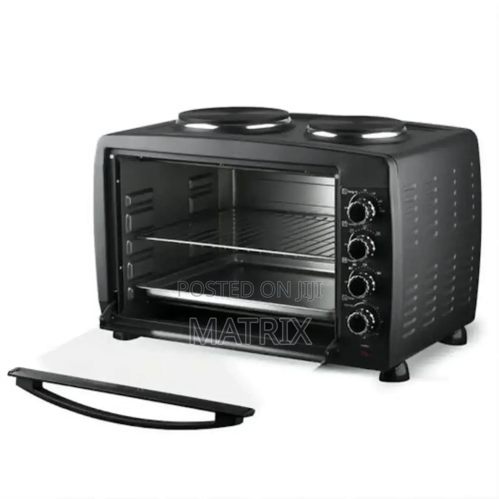 Hoffmans 55 Litres Electric Oven With 2 Hotplates R.5317