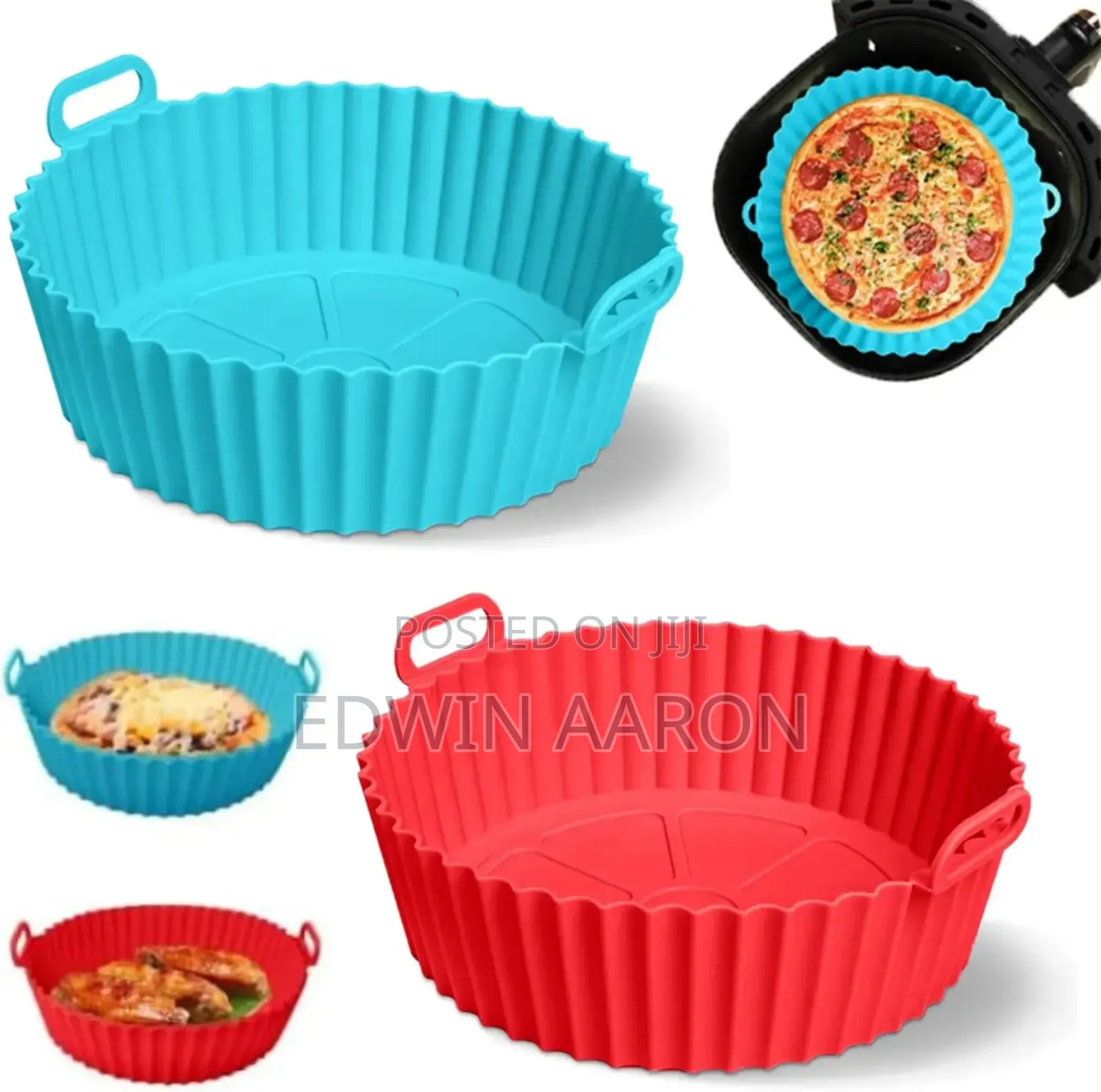 2pcs Silicone Airfryer Liner