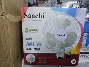 Saachi Wall Fan With Remote Control