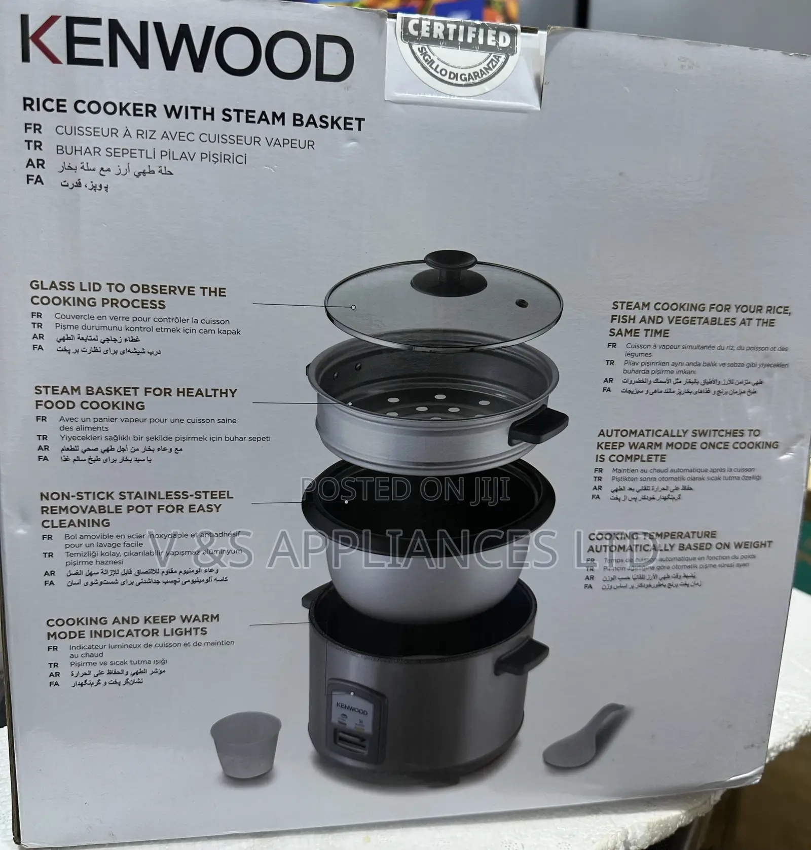 1.8l Kenwood Rice Cooker