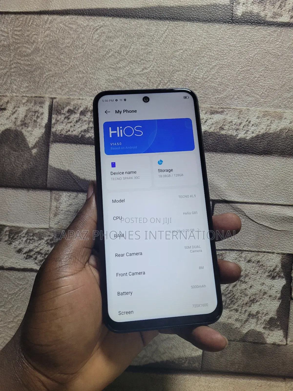 Tecno Spark 30C 128 GB Black