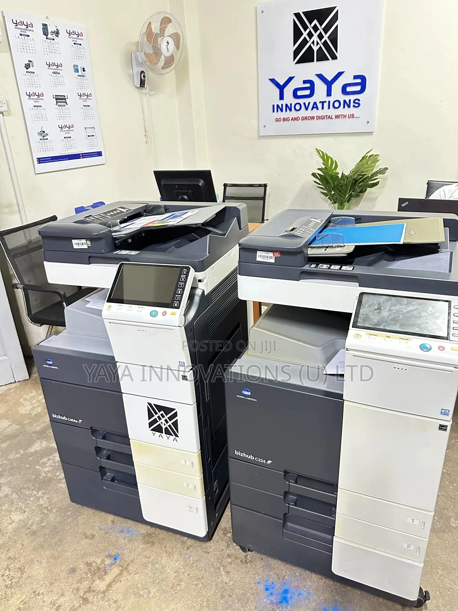 Konica Bizhub Sharp Prints - C454e Printer