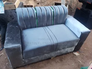 Two Seater Sofa Set With Golden Stickers