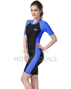 Kid's Swimming Costume Wear With Cap (3 - 16 Years)