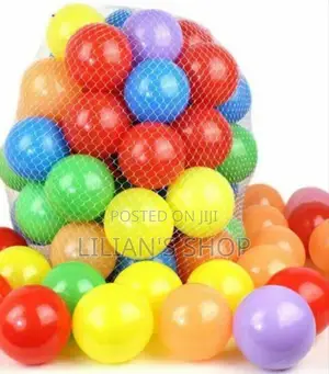 50pcs Multicoloured Ball Pit Toddler Balls