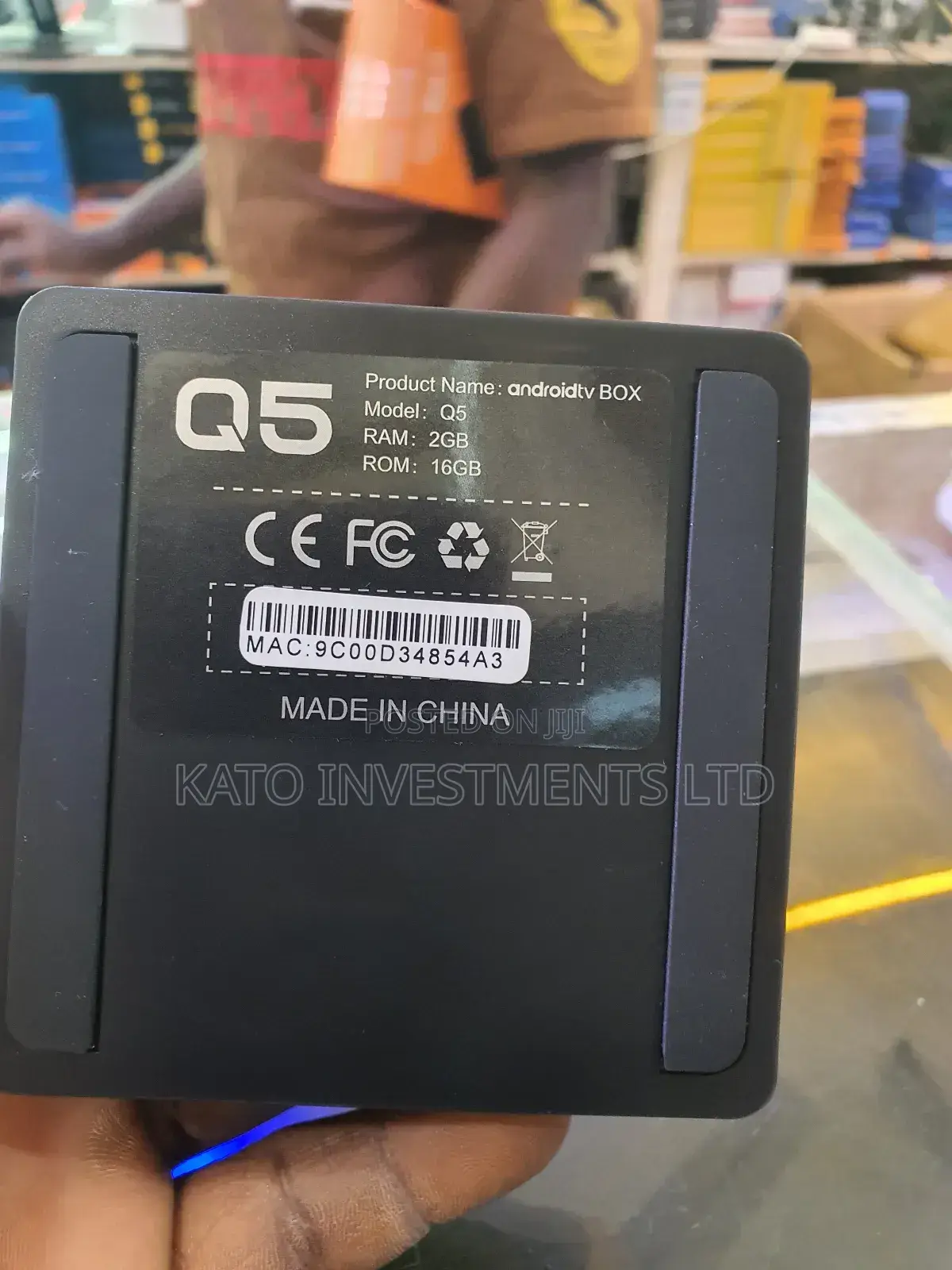 4k Android Tv Box (Ram2gb & Rom 16gb)