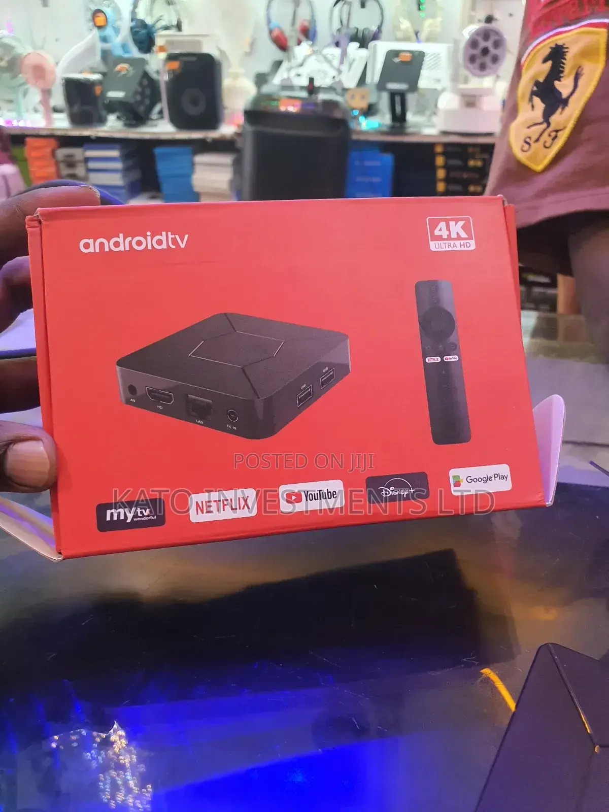 4k Android Tv Box (Ram2gb & Rom 16gb)
