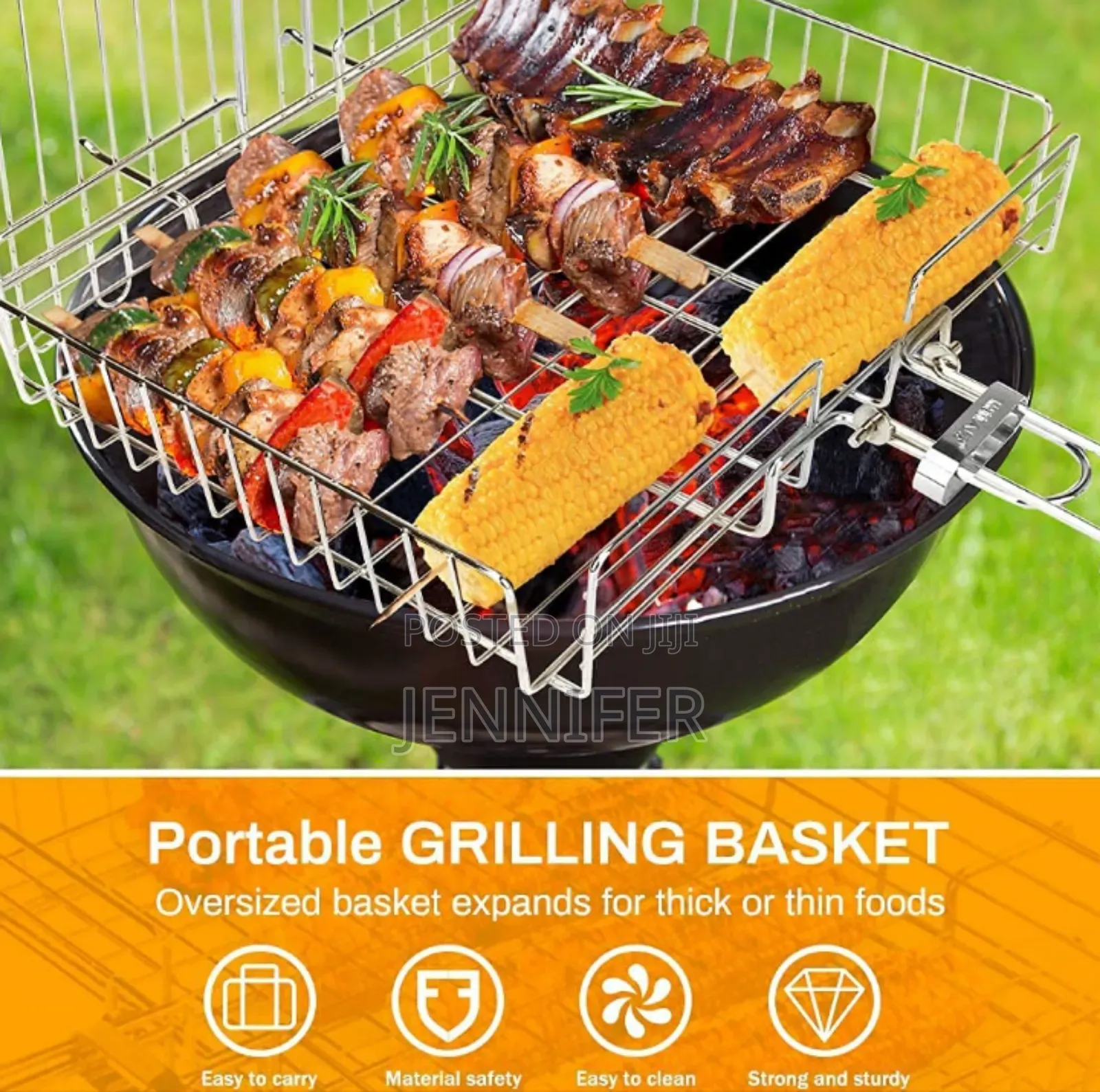 Grill Basket With Handle