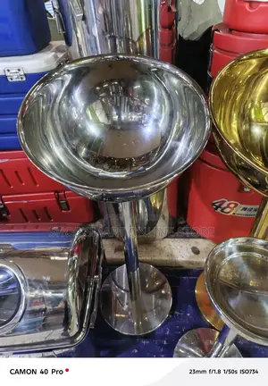 Silver Ice Bucket Stand Silver Ice Bucket Stand