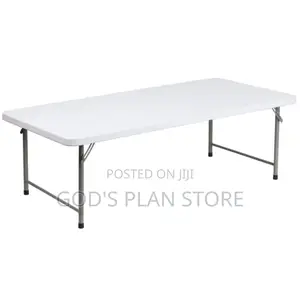 Rectangular Plastic Table (Foldable)120cm