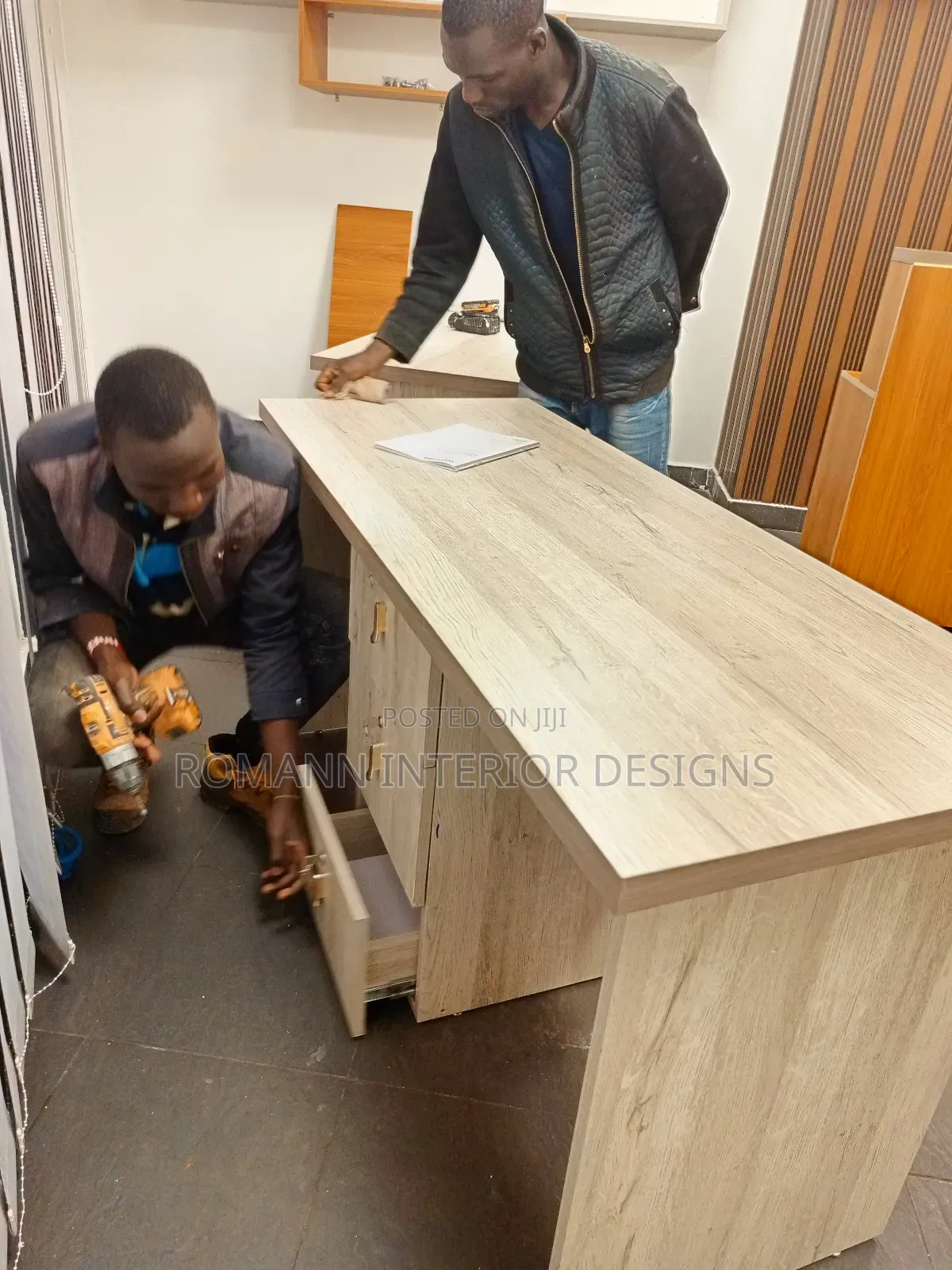 Reception Desk and Office Tables