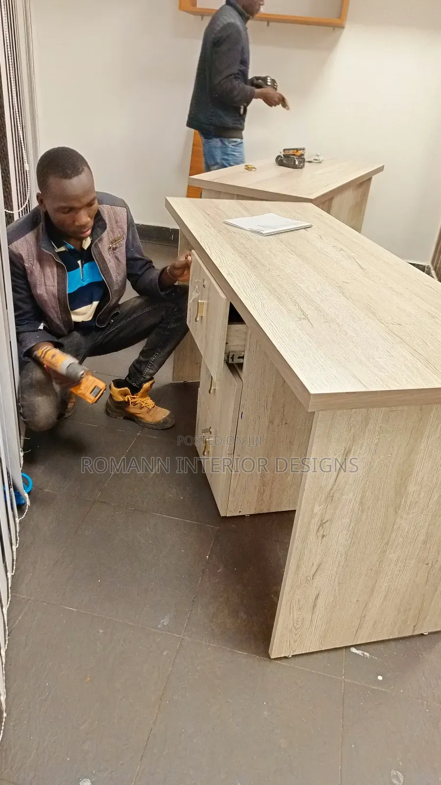 Reception Desk and Office Tables