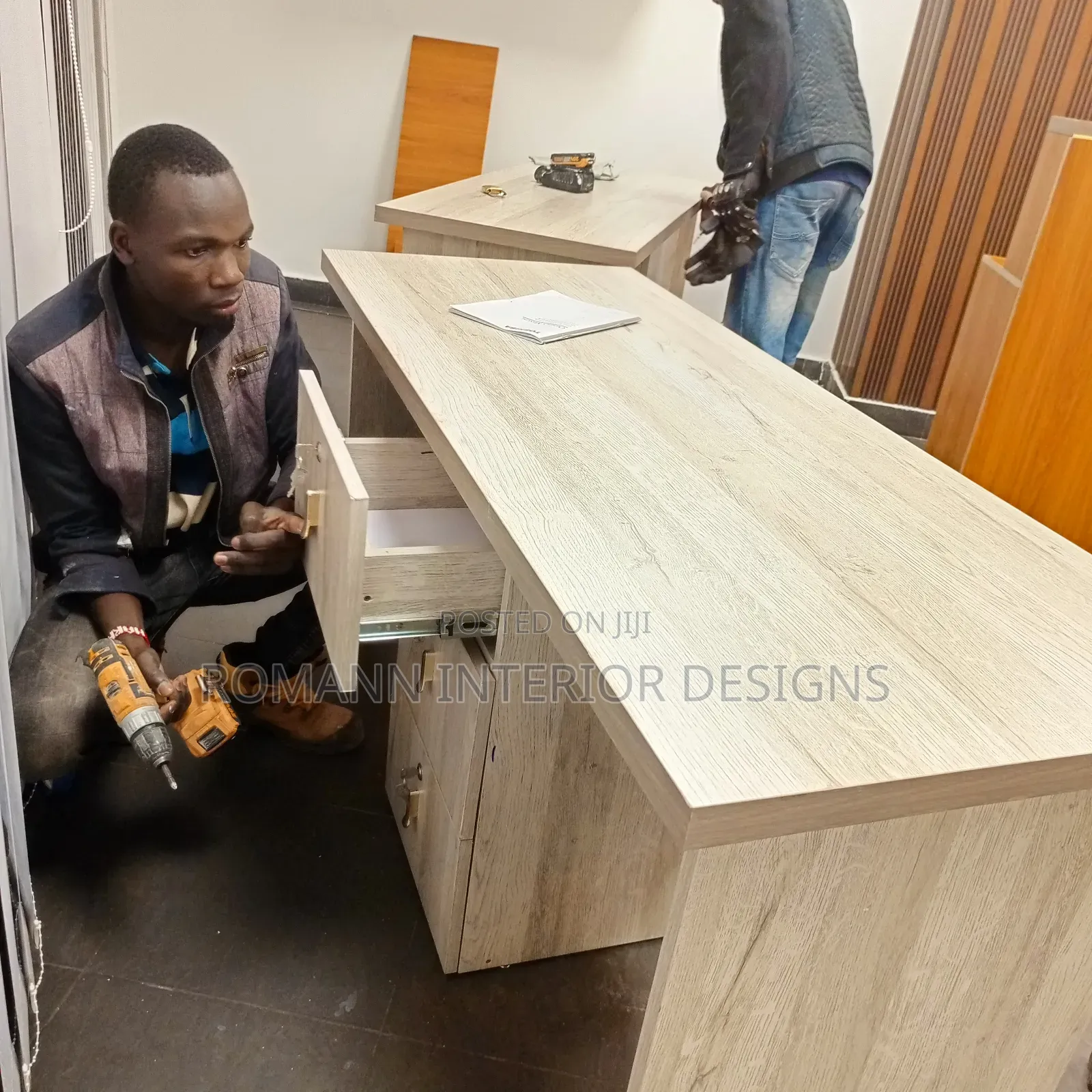 Reception Desk and Office Tables