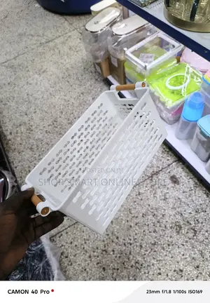Plastic Storage Organizer Basket 1pc