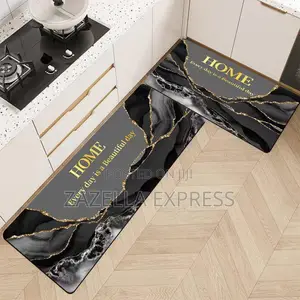 Non Slippery 2pc Kitchen Mats Restocked