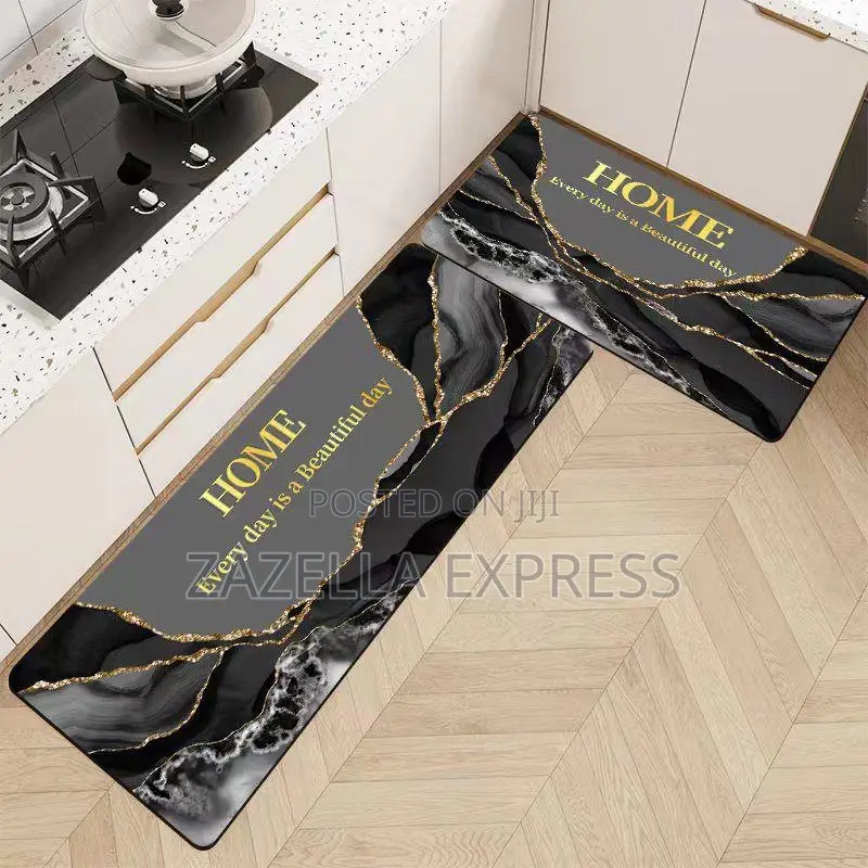 Non Slippery 2pc Kitchen Mats Restocked