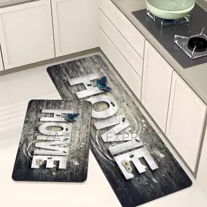 Non Slippery 2pc Kitchen Mats Restocked