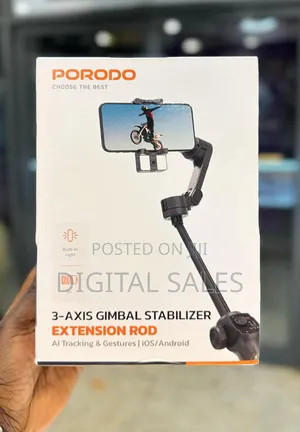 Porodo 3-Axis Gimbal Stabilizer.