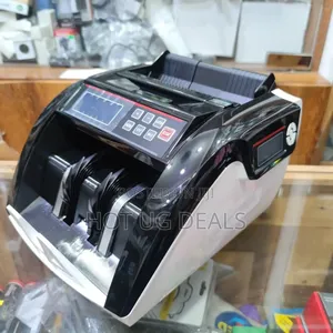Money Counting Machine - Digital Lcd Display And Controls