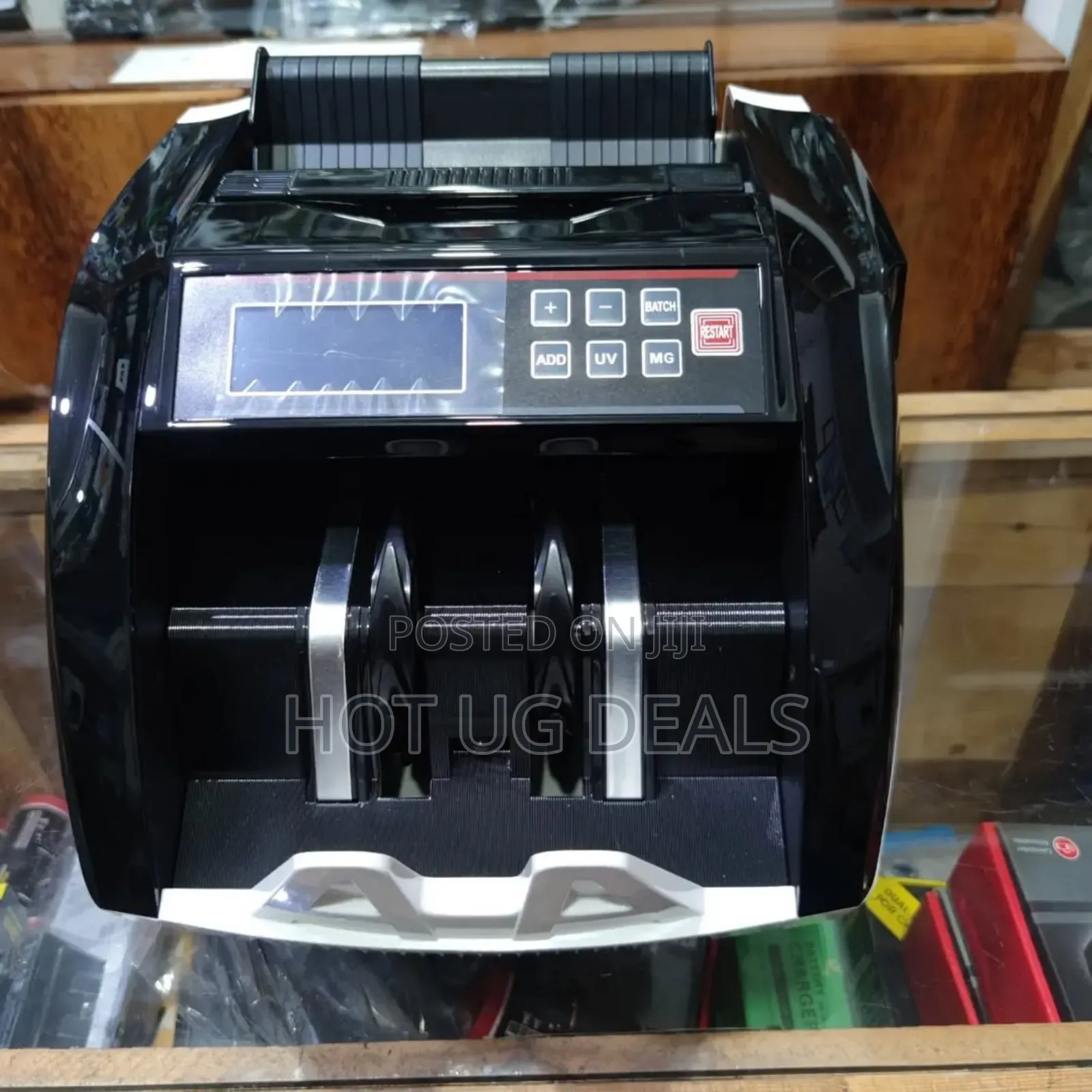 Money Counting Machine - Digital Lcd Display And Controls