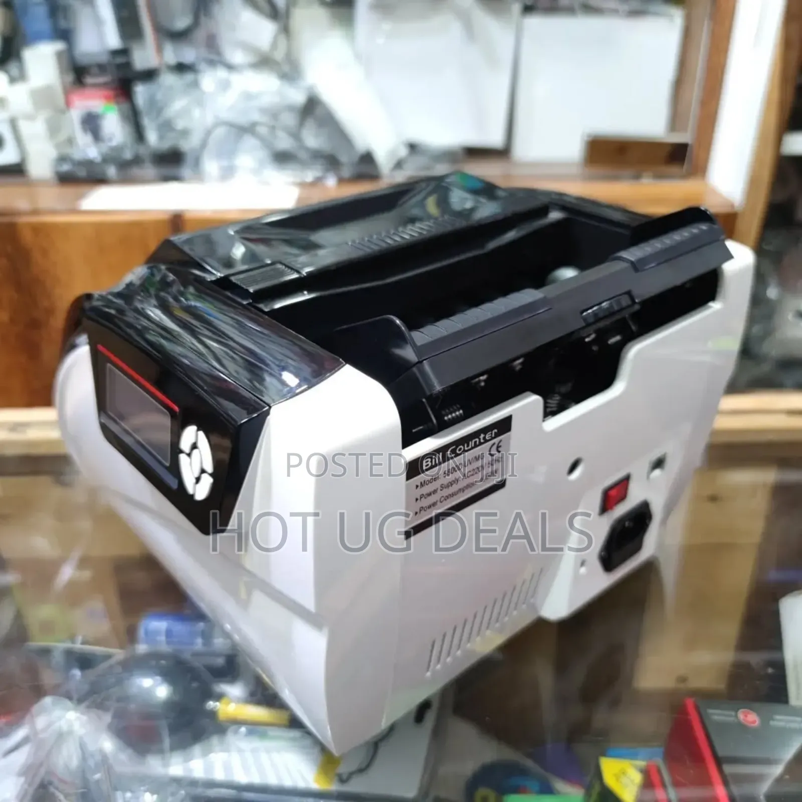 Money Counting Machine - Digital Lcd Display And Controls