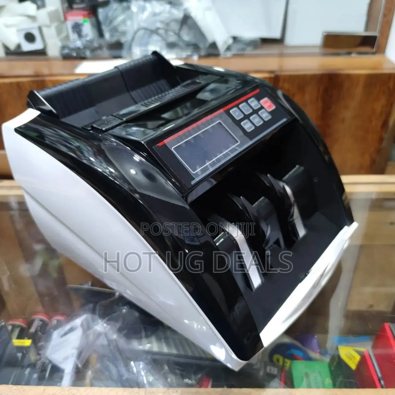 Money Counting Machine - Digital Lcd Display And Controls