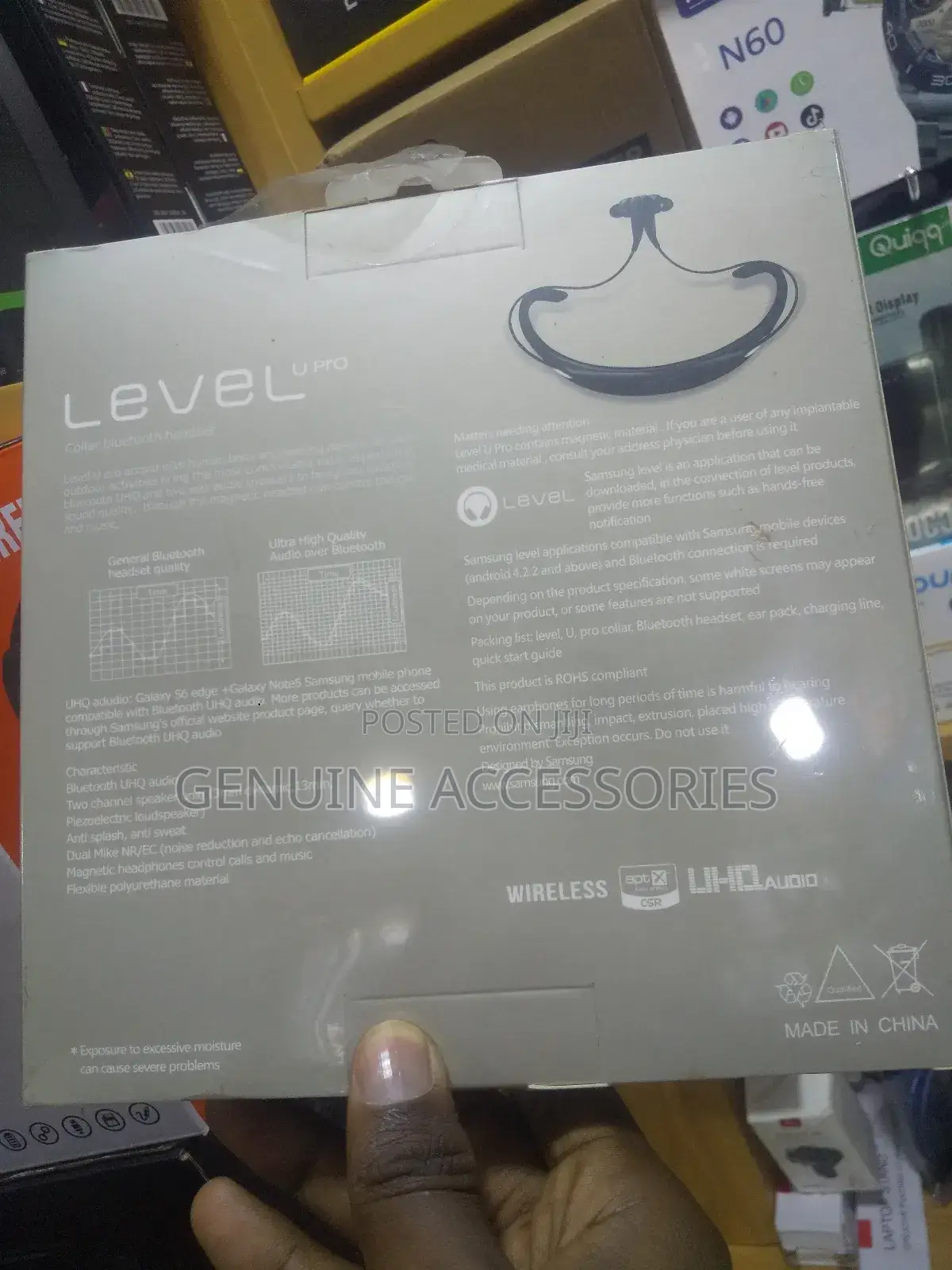 Level U Pro Nakeband