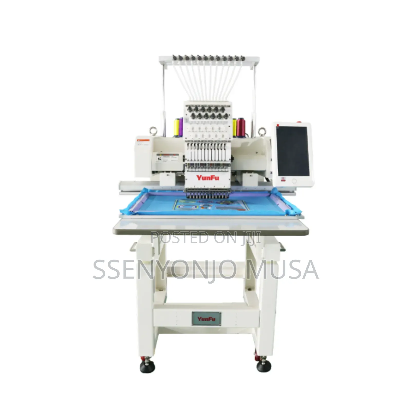 Yunfu Single Head Computerized Embroidery Machine-12 Needles