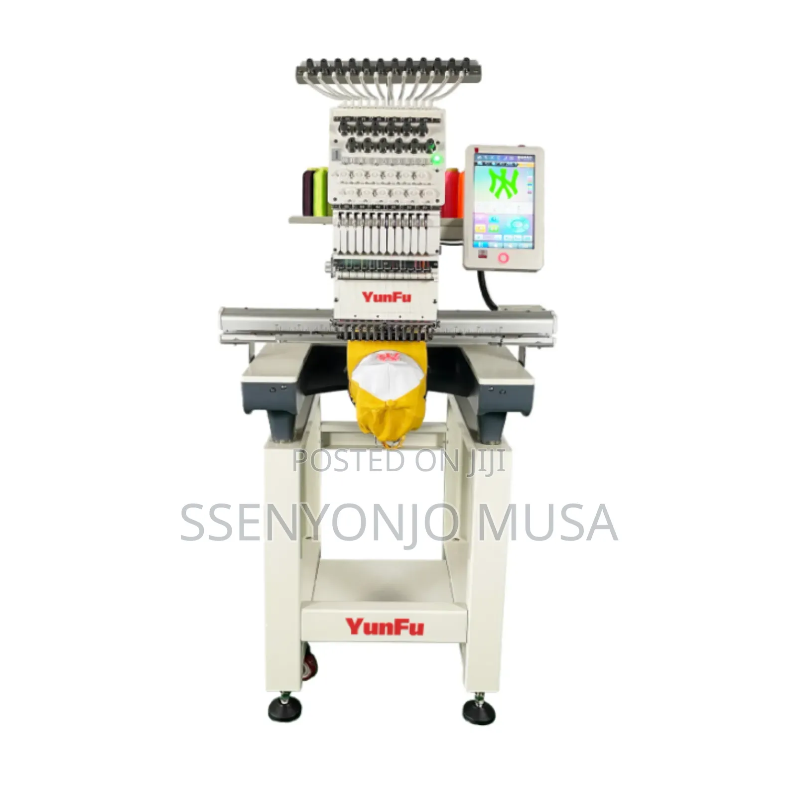 Yunfu Single Head Computerized Embroidery Machine-12 Needles