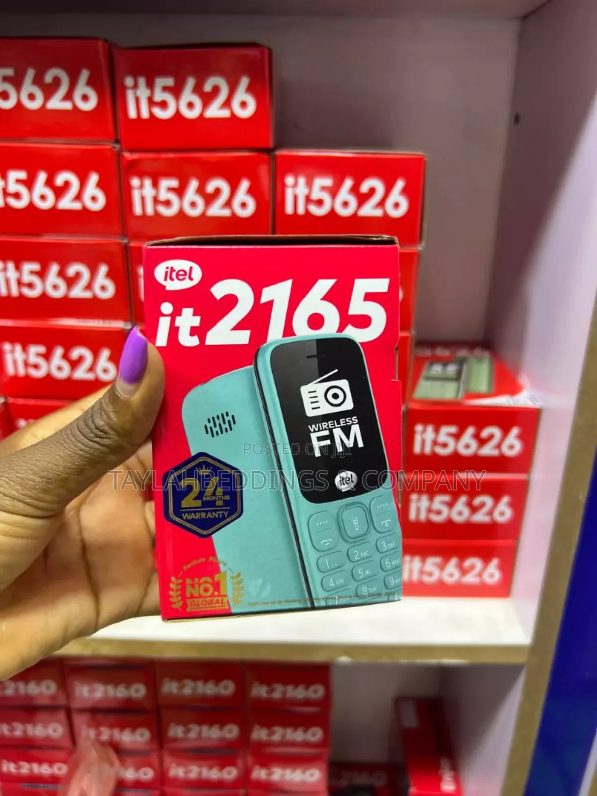 New Itel it2165 Blue