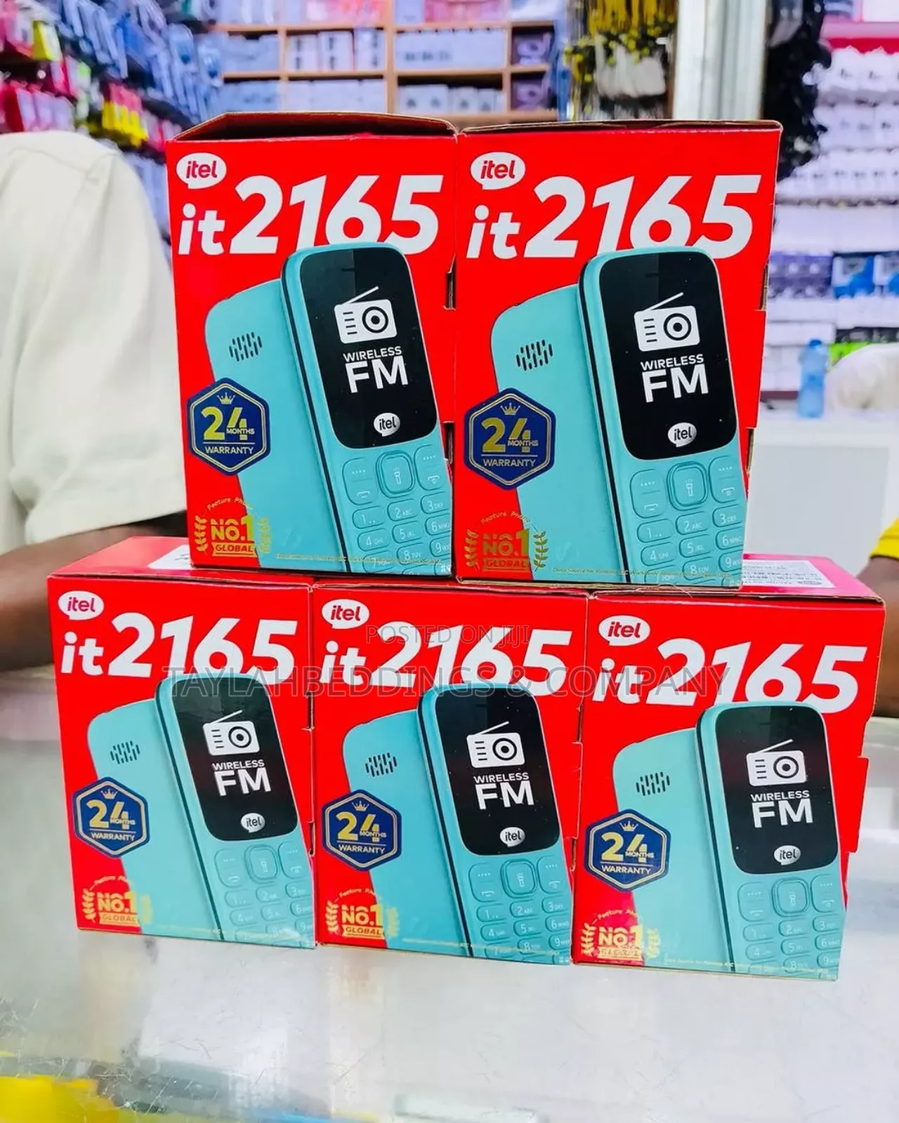 New Itel it2165 Blue