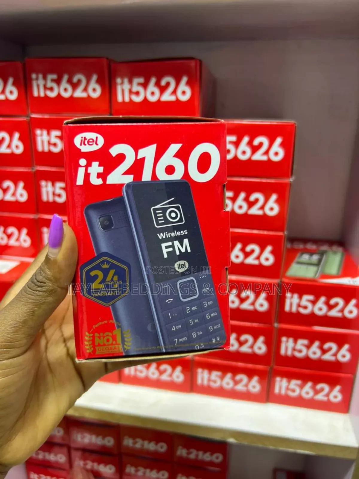 New Itel it2160 4 GB Black