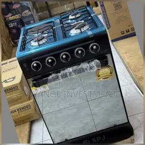 SPJ Cooker 3+1 Gas and Burner. SPJ Gas and Electric Cooker