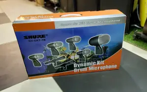 Shure Drum Kit Microphones of 7 Pieces.