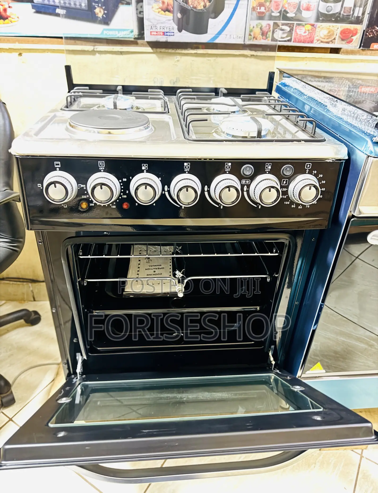 Sony 1electric 1gas Cooker 60*30cm