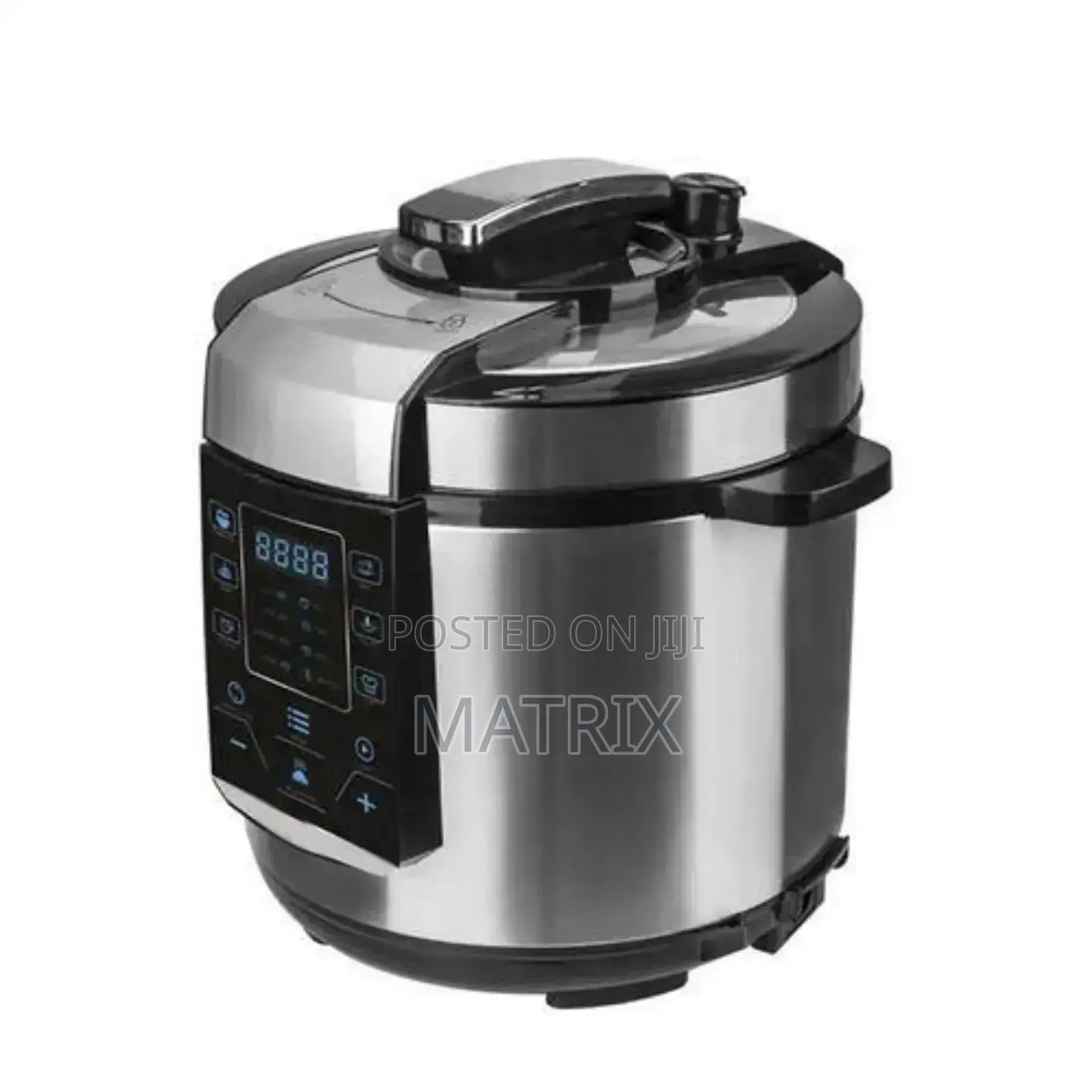 Hoffmans 4 In1 Electric Pressure Cooker 6l, Hm 718 - Silver