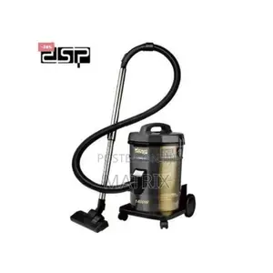 DSP 21l Dry Aspirator High Suction Vacuum Cleaner - Black
