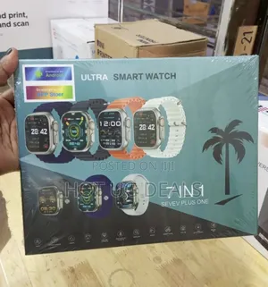Ultra Max Smartwatch With 7 Straps