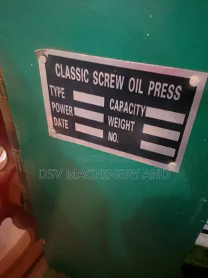 Classic Screw Oil Press