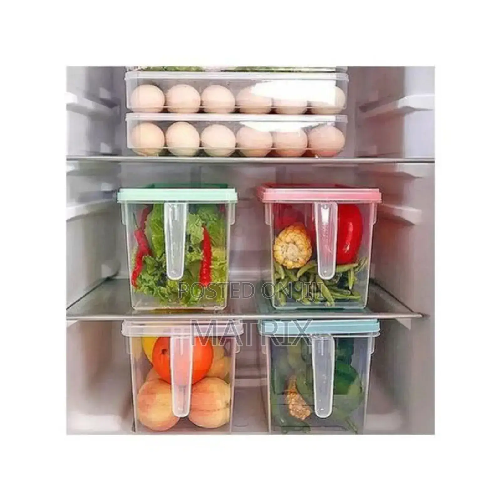 4pc Fridge Storage Container Box