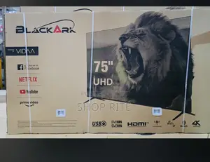 Blackark 75 Inches Brand New Tv