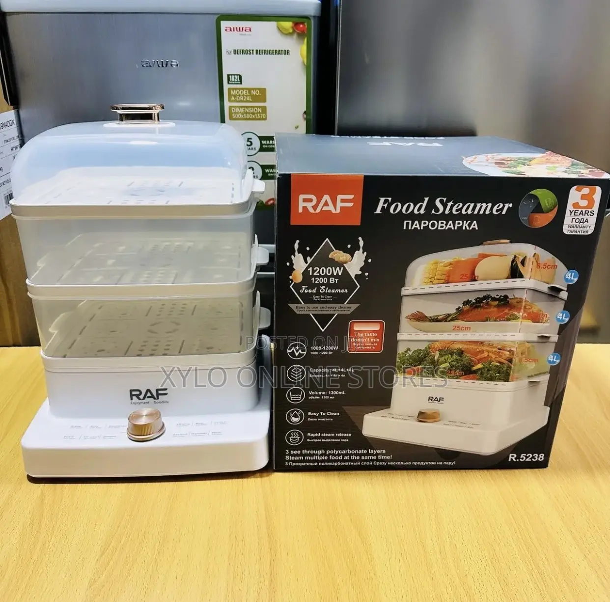 3 Tier Electric Food Steamer