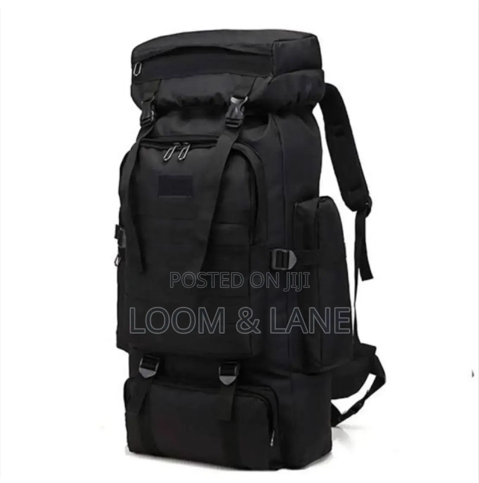 70l Large Capacity Travel/ Camping Bag- Black