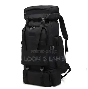 70l Large Capacity Travel/ Camping Bag- Black