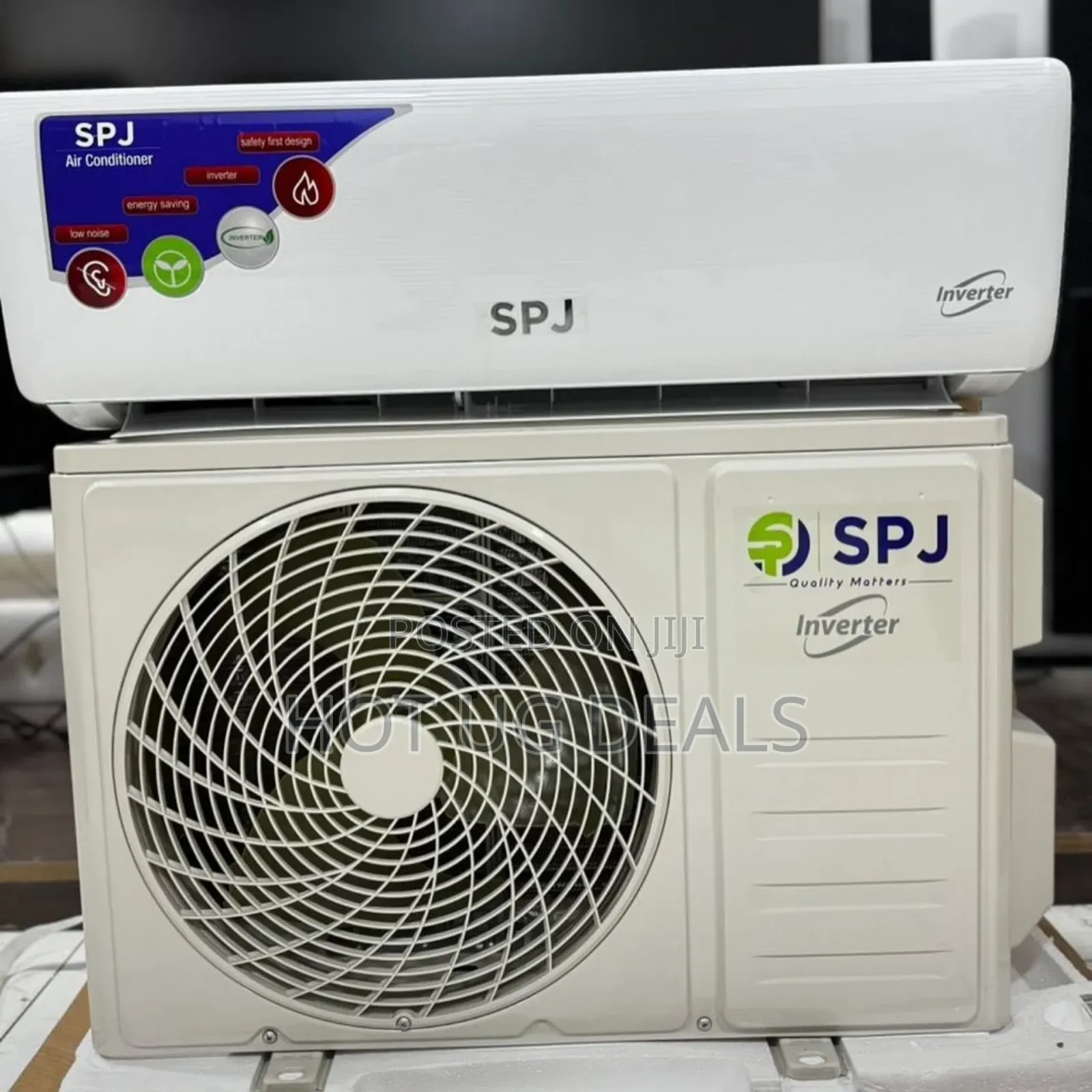 Spj 12000 Btu Wall Split Air Conditioner R410a - White