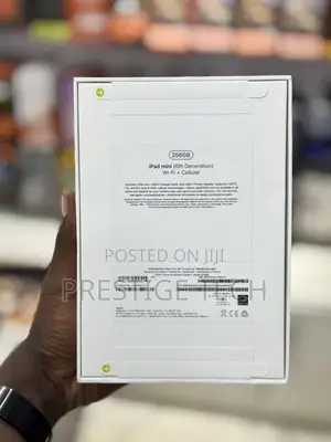 New Apple iPad mini 6 256 GB Black