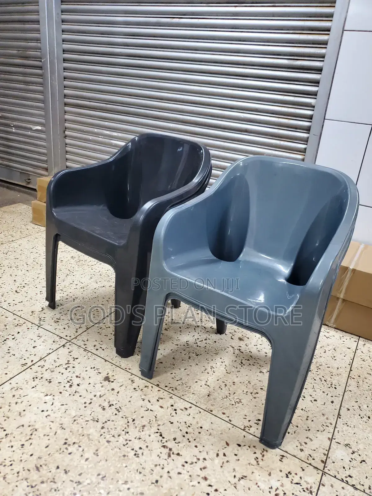 Black /Gray Plastic Sofa Chairs Plastic Soda Chairs