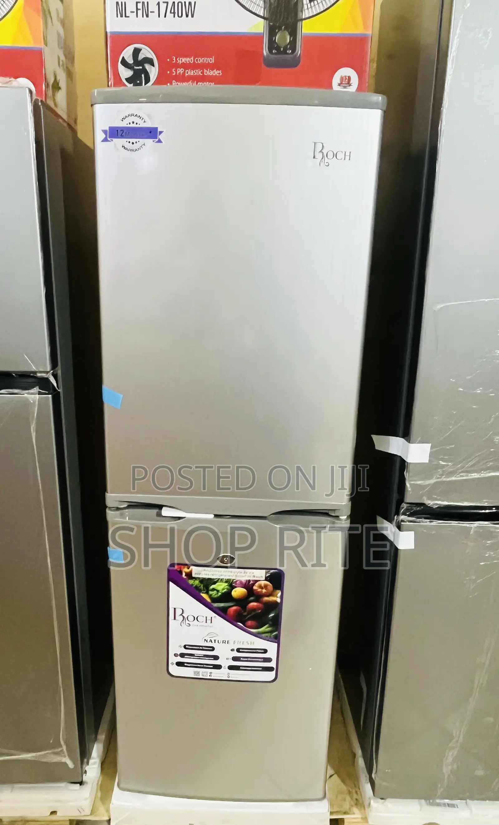 Roch Refrigerator 160 Liters Brand New Double Door