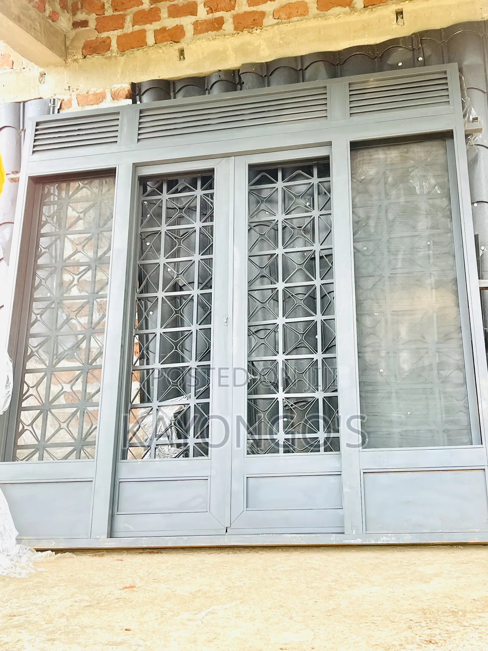 Metalic Sliding Double Door